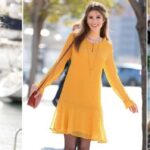 Cómo combinar un vestido amarillo
