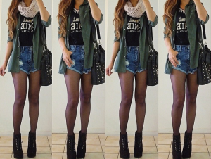 Looks hipster de mujer